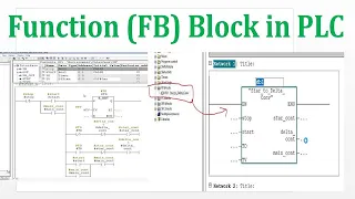 Function Block (FB) in PLC || How To Create Function Block in PLC