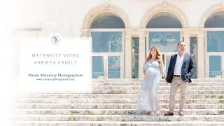 Miami Maternity Photographer - Maternity Video Shoot at Vizcaya Museum