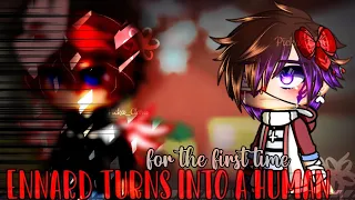 Ennard turns into a human for the first time🍝 | Ennard x Michael | Ennchael | fnaf | Gacha Club