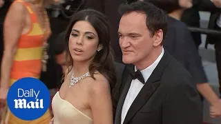 Iconic director Quentin Tarantino and his wife look smitten in Cannes