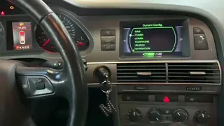 Audi A6 Hidden secret menu MMI 2G