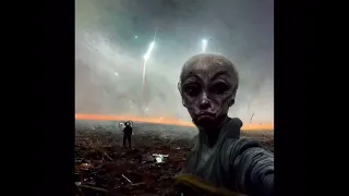 AI predicted what the last selfies on earth would look like….