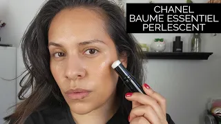 🌟CHANEL BAUME ESSENTIEL PERLESCENT - MULTI USE GLOW STICK - SWATCHES AND REVIEW