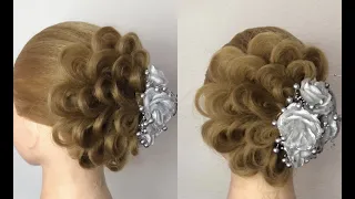 Semi circle Peacock Hairstyle | Bun Hairdo | Juda Hair | New Hairstyle 2021