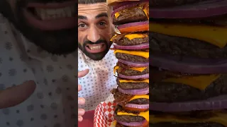 Heart Attack Grill - Octuple Bypass Burger - 20,000 Cals