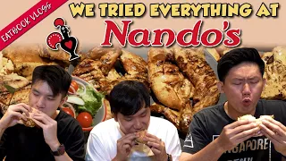 We Tried Everything At Nando's! | Eatbook Tries Everything | EP 9