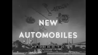" NEW AUTOMOBILES "  AUTO INDUSTRY IN WWII & POST-WWII CAR DESIGN & MANUFACTURE 10484