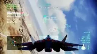 Ace Combat Infinity T-50 Akula PAK FA 15 lv., MPBM 5 lv., Pipeline Destruction, MVP