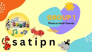 🎧Jolly Phonics Group 1 Sound Reading Practice 🎤 Letter Sound Songs