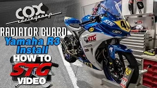 Yamaha R3 Cox Radiator Guard Install | Sportbike Track Gear