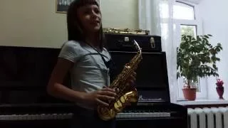 Autumn leaves / Sofia Tyurina saxophone ( 8 )