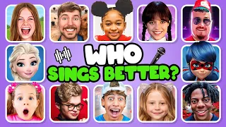 Guess The Meme & Who Sings Better? | Lay Lay, Kinigra Deon, King Ferran, Salish Matter, MrBeast