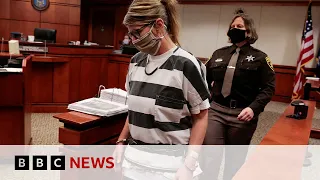 Jennifer Crumbley: Mother of US school shooter testifies at own trial | BBC News