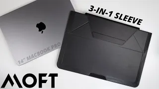 MOFT 3-in-1 Sleeve for MacBook Pro 14” or 16”