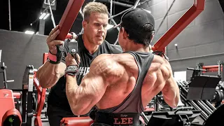 TRAINING BACK & BICEPS W/ 4X MR. OLYMPIA JAY CUTLER || Tristyn Lee