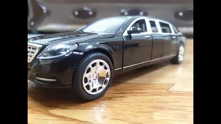 Mercedes Benz Maybach S 600 1/24 Scale Die-Cast Unboxing