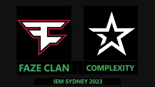 BEST CS2 GRAND FINAL?! | FaZe Clan vs Complexity | IEM Sydney 2023