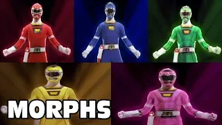 Turbo - All Ranger Morphs | Power Rangers Official