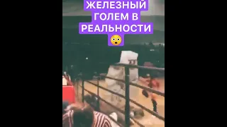 Голем в реальной жизни будет выглядеть примерно так 😶