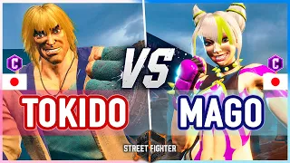 SF6 🔥 Tokido (Ken) vs Mago (Juri) 🔥 Street Fighter 6