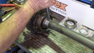 How to Replace the Rear Axle Seal and Bearing on a Ferguson TE20 Tractor