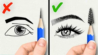 30+ ASTUCES GÉNIALES DE DESSINS POUR LES DÉBUTANTS