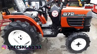 Минитрактор KUBOTA B72D.Навеска 4 точки