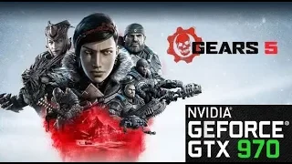 GEARS 5 | GTX 970 | GAMEPLAY | BENCHMARKING | 1080P  | MAXED OUT |