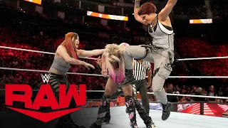 Bayley, Dakota Kai and IYO SKY attack Alexa Bliss and Asuka: Raw, Aug. 1, 2022