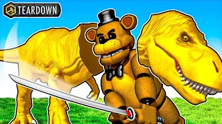 Golden Freddy Turns Everything to GOLD in TEARDOWN