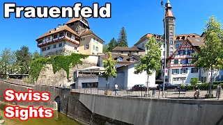 Frauenfeld Switzerland 4K Beautiful Town Thurgau