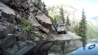 Part #1 Black Bear Pass - The Steps and Switch Backs - Telluride Colorado