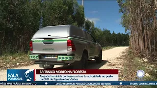 Britânico morto na floresta