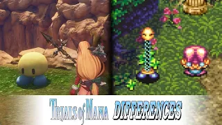 Differences between Classic and Remake - Trials of Mana