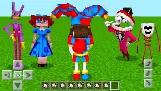 POMNI MORPH in The Amazing Digital Circus ADDON UPDATE in MINECRAFT PE