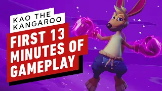 Kao the Kangaroo: The First 13 Minutes of Gameplay