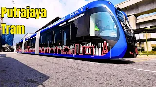 Putrajaya Tram - The Very First Automated Rapid Transit (ART) Trackless Tram in Malaysia