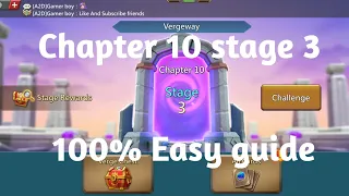 Lords mobile Vergeway chapter 10 stage 3