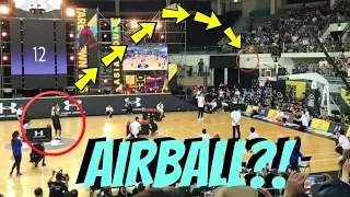 STEPH CURRY GOES 0-FOR-5 From HALF COURT While Each Shot Was Worth $1000 For CHARITY