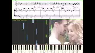 Караулова - Ты не такой (Ноты и Видеоурок для фортепиано) (piano tutorial)