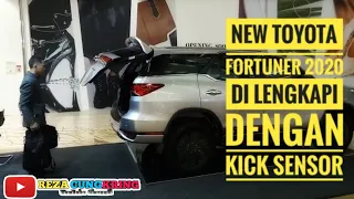 All new Fortuner TRD 2020 Kick sensor