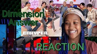 Dimension Answer Reaction