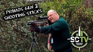 S&C TV | Gary Chillingworth | Using & reviewing the Primos Gen 2 shooting sticks
