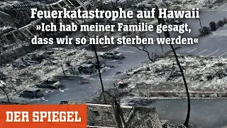 Feuerkatastrophe auf Hawaii: »Ich hab meiner Familie gesagt, dass wir so nicht sterben werden«