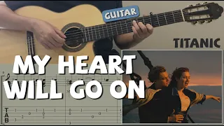 My Heart Will Go On / Titanic (Guitar) [Notation + TAB]