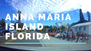 Drive from Anna Maria Island to Bradenton Beach Florida