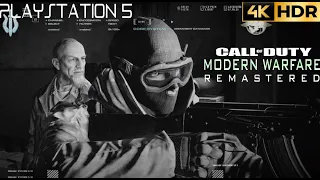 Call Of Duty 4K HDR PS5 Modern Warfare® Remastered Act III: Ultimatum (No Commentary)