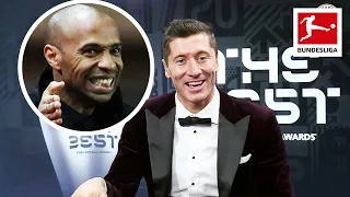 Thierry Henry Honours Robert Lewandowski On FIFA Best Player Award