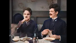 Charlie Chaplin - The Immigrant (Laurel & Hardy) Colorization