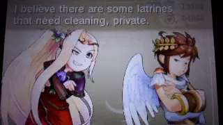 Pit and Viridi Fighting on the Same Side - Kid Icarus: Uprising